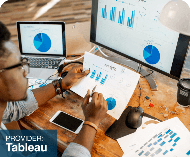 Business Analytics developed in collaboration with Tableau